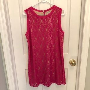 Joie Hot Pink Shift Dress